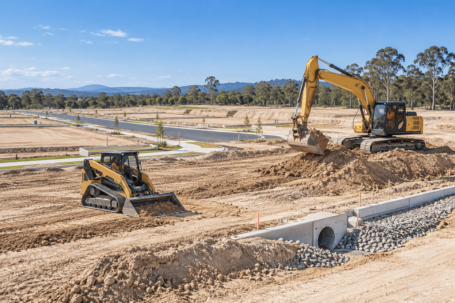 Which excavator size fits the job? for Australian plant hire